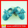 China Cobra best selling reasonable price real leather baby shoes for baby
